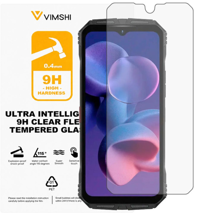 Противоударная защитная пленка Vimshi Ultra 9H Clear Flex для DOOGEE S118 Pro