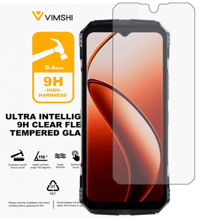 Противоударная защитная пленка Vimshi Ultra 9H Clear Flex для DOOGEE S118