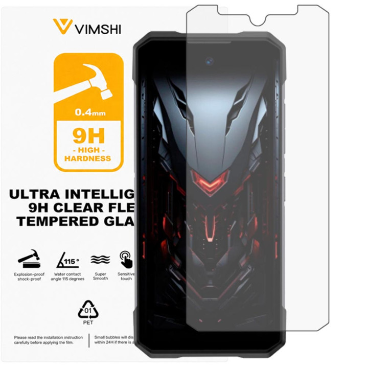 Противоударная защитная пленка Vimshi Ultra 9H Clear Flex для DOOGEE S200 Plus