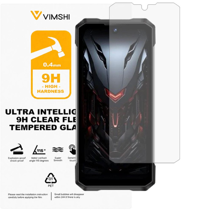Противоударная защитная пленка Vimshi Ultra 9H Clear Flex для DOOGEE S200