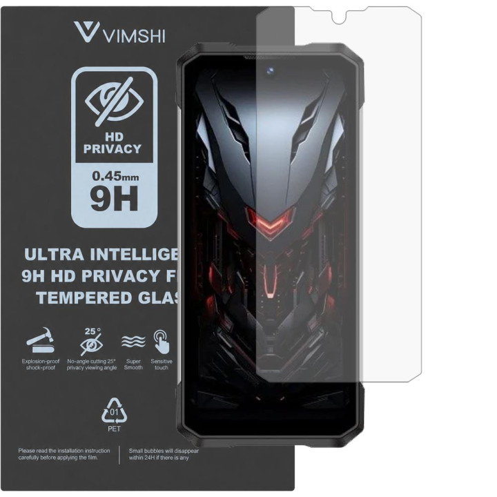 Протиударна захисна плівка антишпигун Vimshi Ultra 9H Privacy Flex для DOOGEE S200