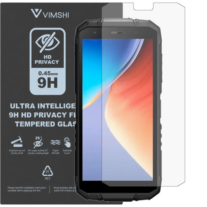 Протиударна захисна плівка антишпигун Vimshi Ultra 9H Privacy Flex для DOOGEE S41 Max
