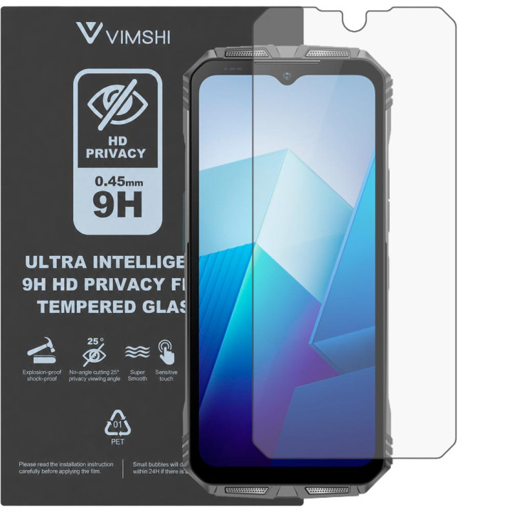 Протиударна захисна плівка антишпигун Vimshi Ultra 9H Privacy Flex для DOOGEE S Punk