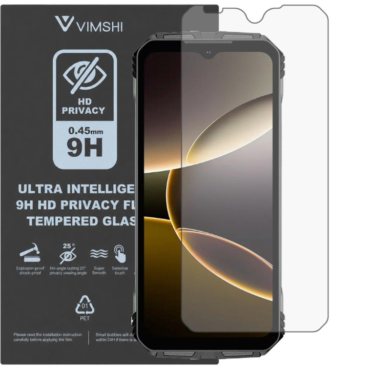 Протиударна захисна плівка антишпигун Vimshi Ultra 9H Privacy Flex для DOOGEE V Max S