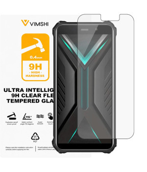 Противоударная защитная пленка Vimshi Ultra 9H Clear Flex для Fossibot F101P
