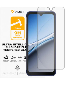 Противоударная защитная пленка Vimshi Ultra 9H Clear Flex для Fossibot F112 Pro