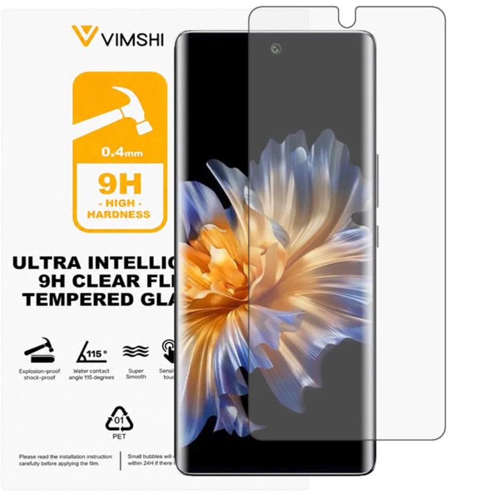 Противоударная защитная пленка Vimshi Ultra 9H Clear Flex для Fossibot S3 Pro