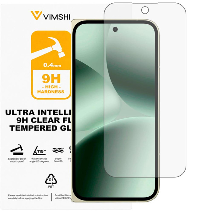 Противоударная защитная пленка Vimshi Ultra 9H Clear Flex для Google Pixel 10 Pro Fold
