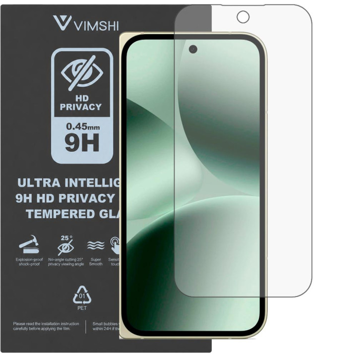Протиударна захисна плівка антишпигун Vimshi Ultra 9H Privacy Flex для Google Pixel 10 Pro Fold
