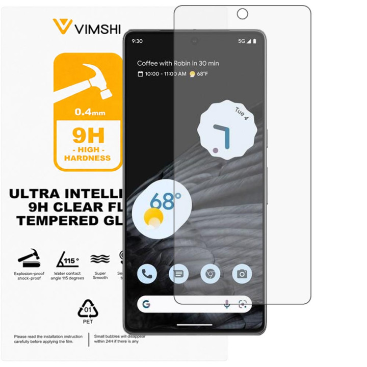 Протиударна захисна плівка Vimshi Ultra 9H Clear Flex для Google Pixel 7 Pro