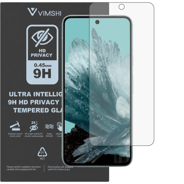 Протиударна захисна плівка антишпигун Vimshi Ultra 9H Privacy Flex для Google Pixel 8