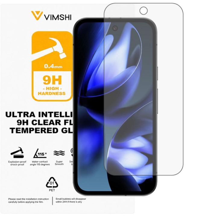 Протиударна захисна плівка Vimshi Ultra 9H Clear Flex для Google Pixel 9a