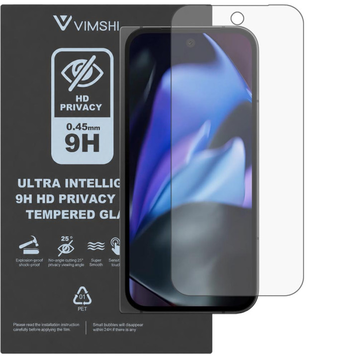 Протиударна захисна плівка антишпигун Vimshi Ultra 9H Privacy Flex для Google Pixel 9 Pro Fold
