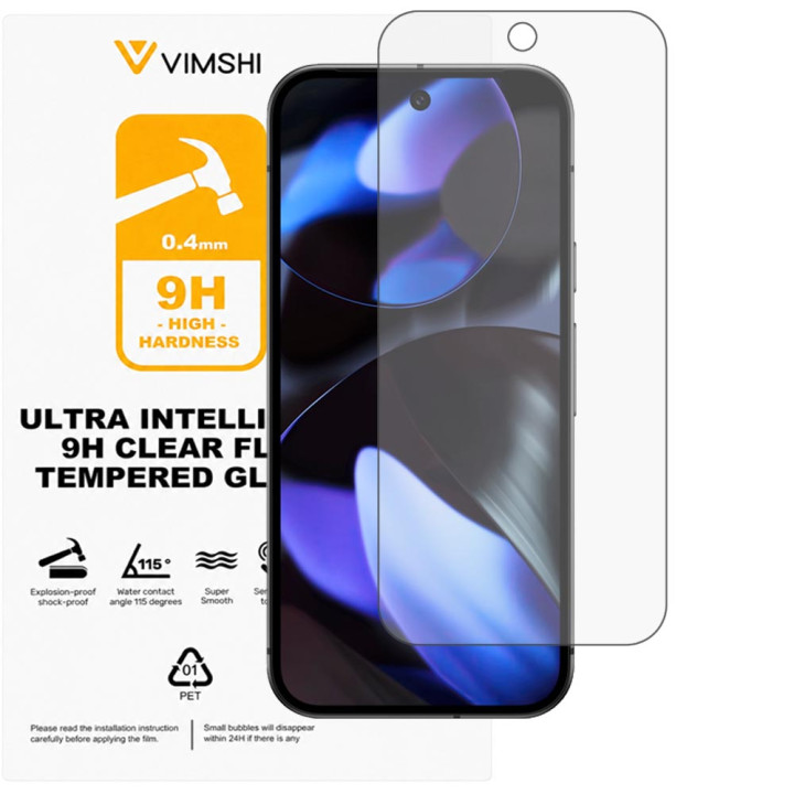 Протиударна захисна плівка Vimshi Ultra 9H Clear Flex для Google Pixel 9