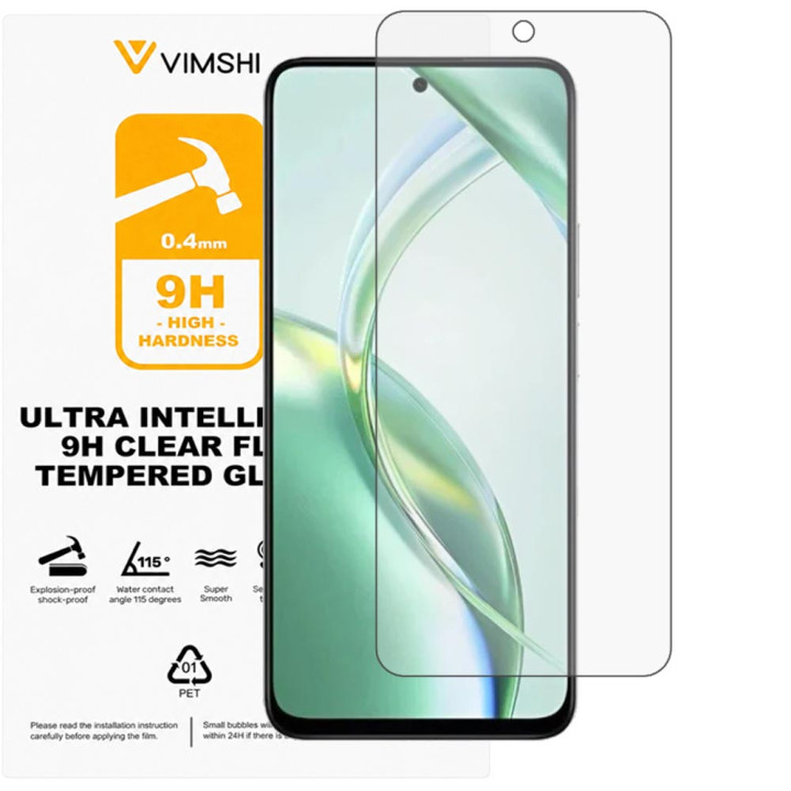 Противоударная защитная пленка Vimshi Ultra 9H Clear Flex для Honor 200 Smart
