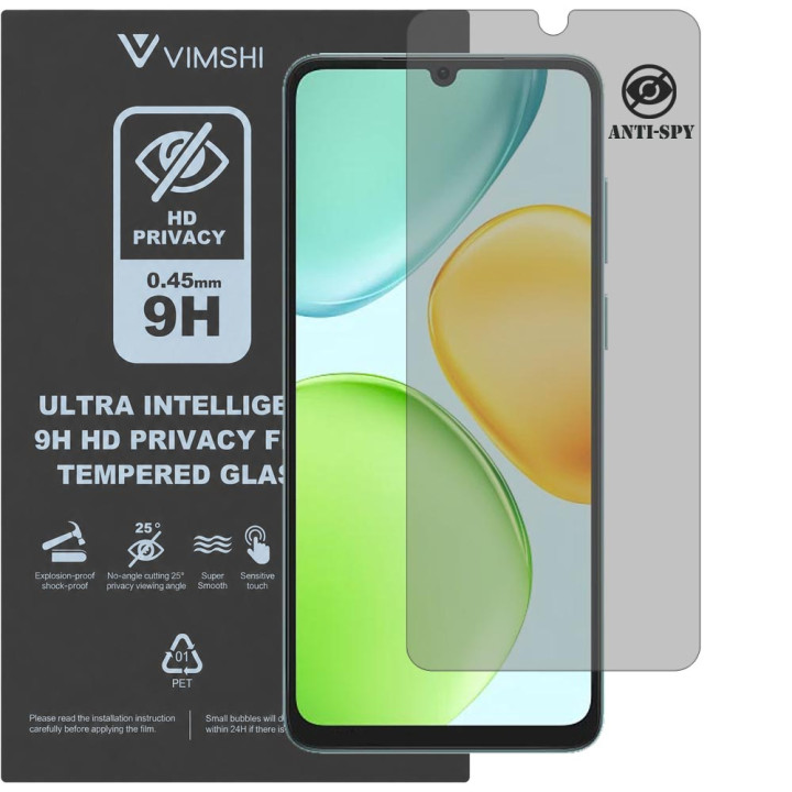 Протиударна захисна плівка антишпигун Vimshi Ultra 9H Privacy Flex для Honor 500 Smart