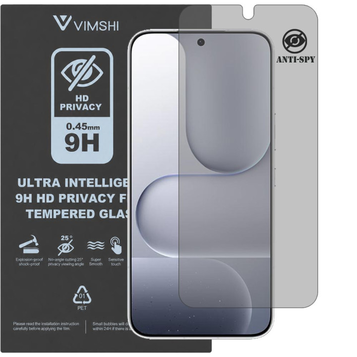 Протиударна захисна плівка антишпигун Vimshi Ultra 9H Privacy Flex для Honor 500