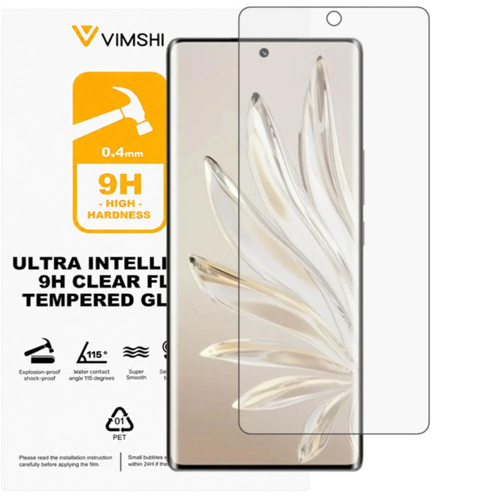 Противоударная защитная пленка Vimshi Ultra 9H Clear Flex для Honor 70