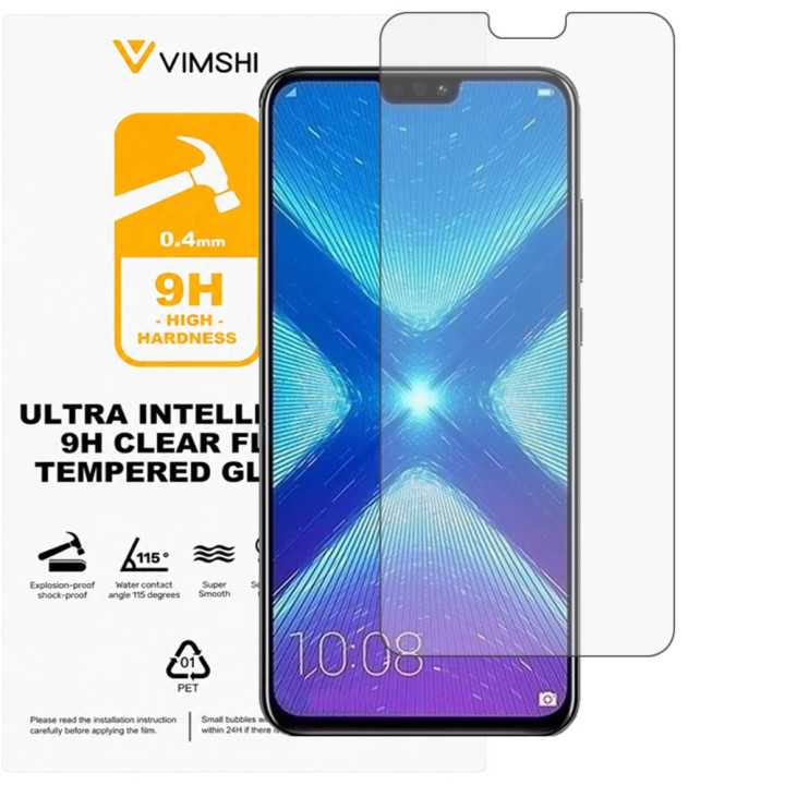 Противоударная защитная пленка Vimshi Ultra 9H Clear Flex для Honor 8x