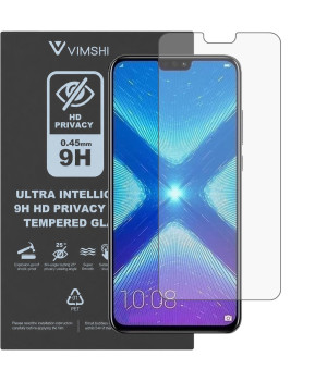 Противоударная защитная пленка антишпион Vimshi Ultra 9H Privacy Flex для Honor 8x