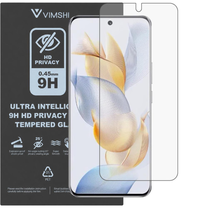 Протиударна захисна плівка антишпигун Vimshi Ultra 9H Privacy Flex для Honor 90
