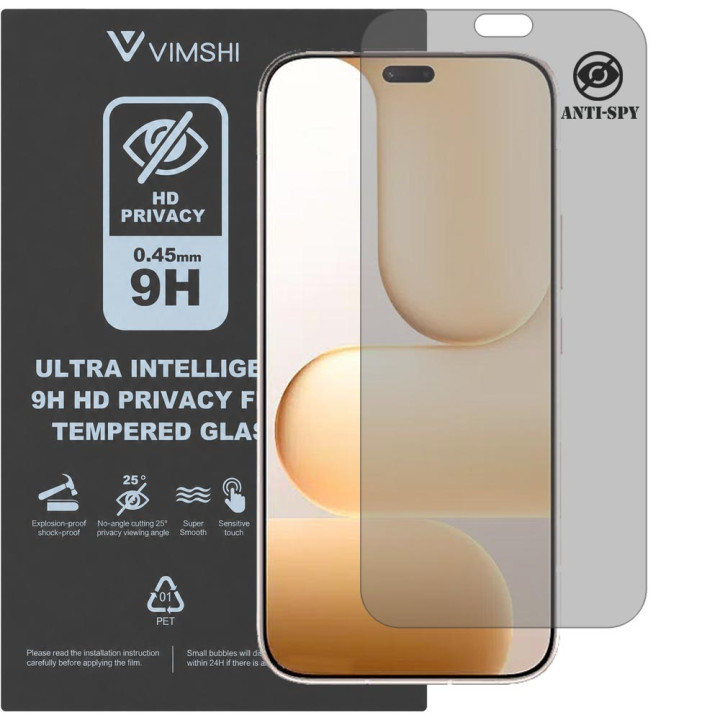 Протиударна захисна плівка антишпигун Vimshi Ultra 9H Privacy Flex для Honor Play11 Plus