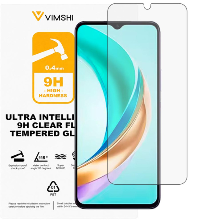 Противоударная защитная пленка Vimshi Ultra 9H Clear Flex для Honor X6b