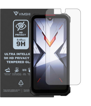 Противоударная защитная пленка антишпион Vimshi Ultra 9H Privacy Flex для Hotwav Cyber 9 Pro