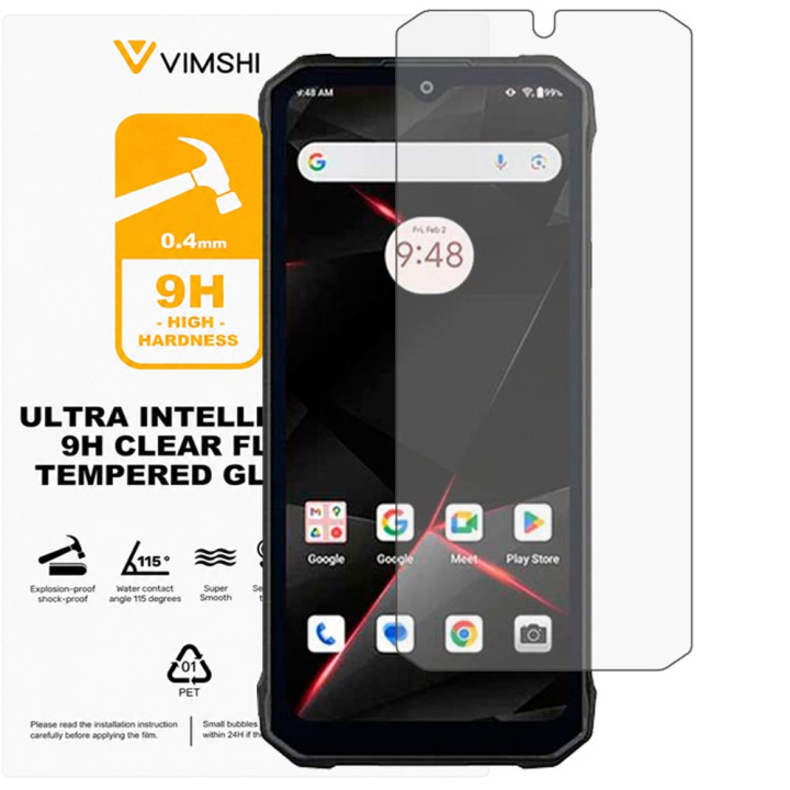 Противоударная защитная пленка Vimshi Ultra 9H Clear Flex для Hotwav T7