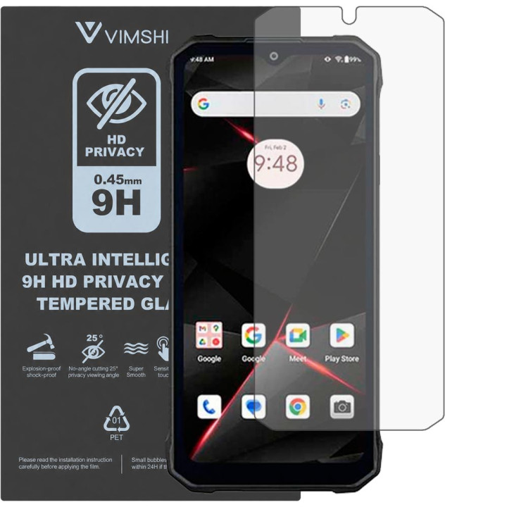 Протиударна захисна плівка антишпигун Vimshi Ultra 9H Privacy Flex для Hotwav T7