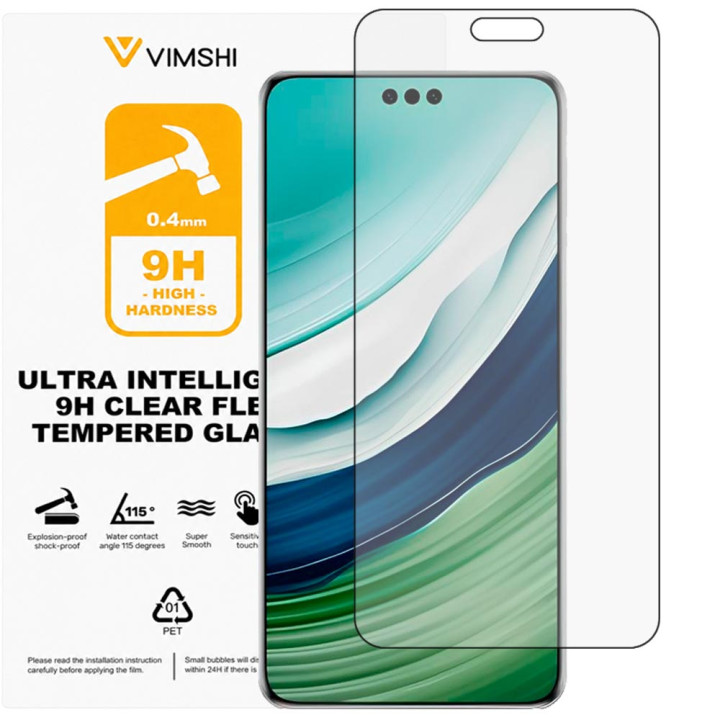 Противоударная защитная пленка Vimshi Ultra 9H Clear Flex для HUAWEI Mate 60 Pro
