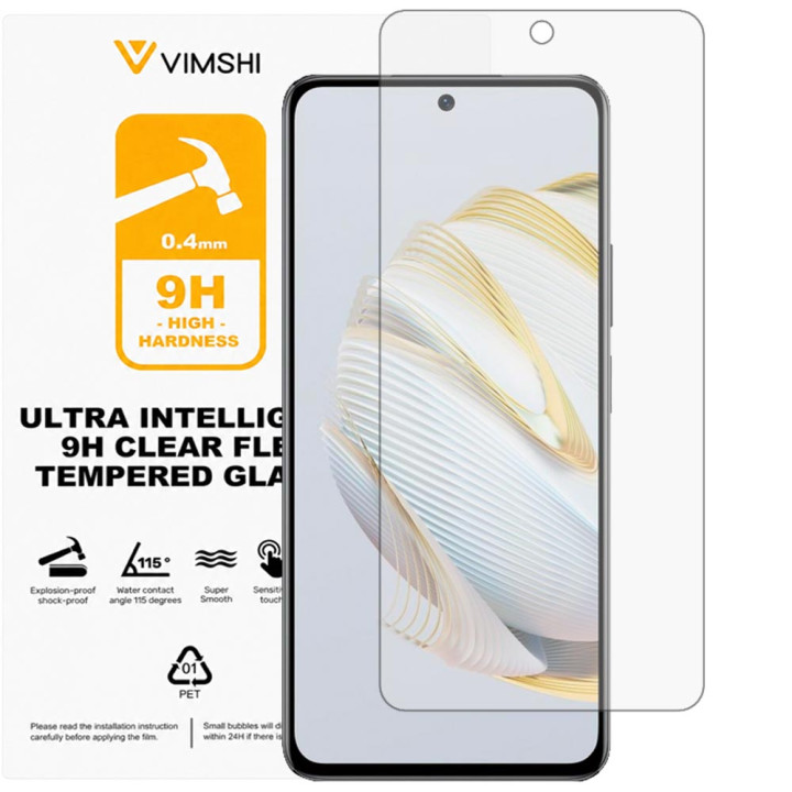Противоударная защитная пленка Vimshi Ultra 9H Clear Flex для HUAWEI Nova 10 SE