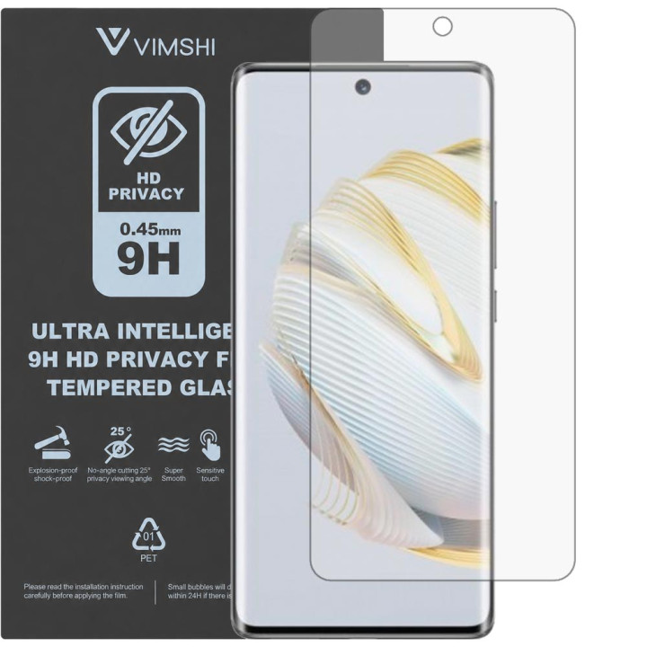 Протиударна захисна плівка антишпигун Vimshi Ultra 9H Privacy Flex для HUAWEI Nova 10