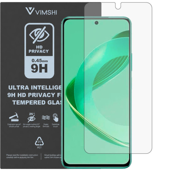 Протиударна захисна плівка антишпигун Vimshi Ultra 9H Privacy Flex для HUAWEI Nova 12 SE