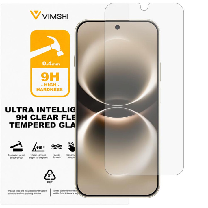 Протиударна захисна плівка Vimshi Ultra 9H Clear Flex для HUAWEI Nova 15 Max