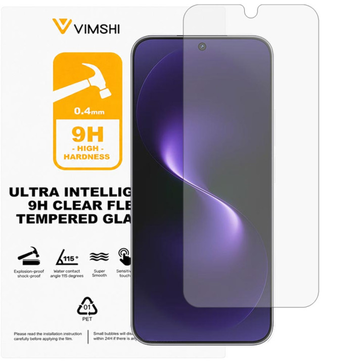 Протиударна захисна плівка Vimshi Ultra 9H Clear Flex для HUAWEI Nova 15