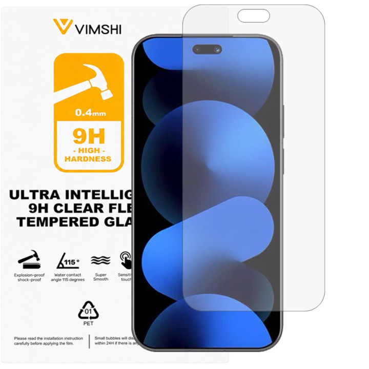 Протиударна захисна плівка Vimshi Ultra 9H Clear Flex для HUAWEI Nova 16 Pro