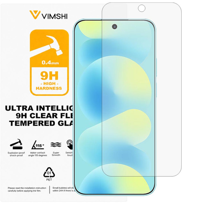 Протиударна захисна плівка Vimshi Ultra 9H Clear Flex для HUAWEI Nova 16