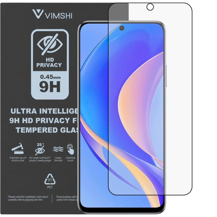 Протиударна захисна плівка антишпигун Vimshi Ultra 9H Privacy Flex для HUAWEI Nova Y90