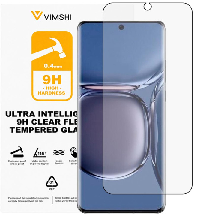 Протиударна захисна плівка Vimshi Ultra 9H Clear Flex для HUAWEI P50 Pro