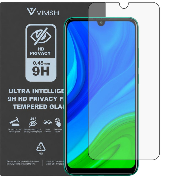 Противоударная защитная пленка антишпион Vimshi Ultra 9H Privacy Flex для HUAWEI P Smart