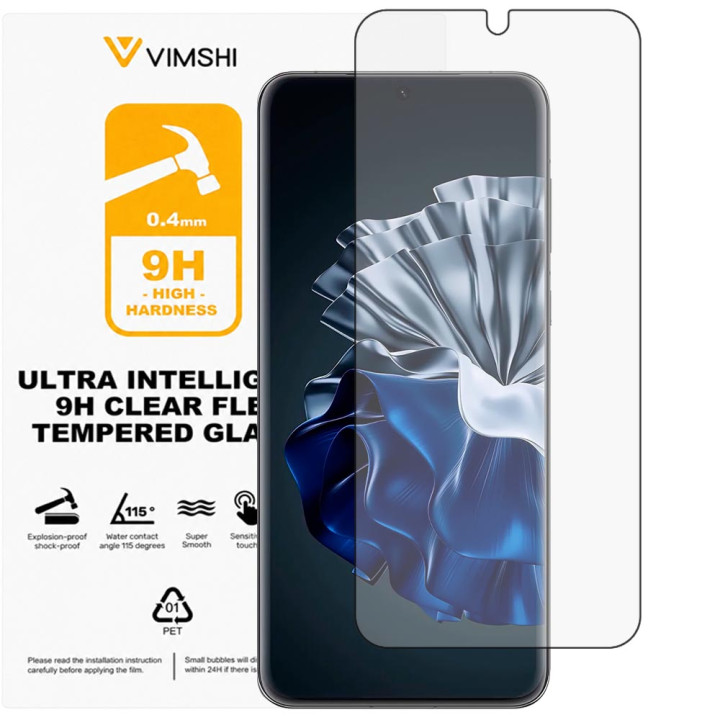 Протиударна захисна плівка Vimshi Ultra 9H Clear Flex для HUAWEI P60 Pro