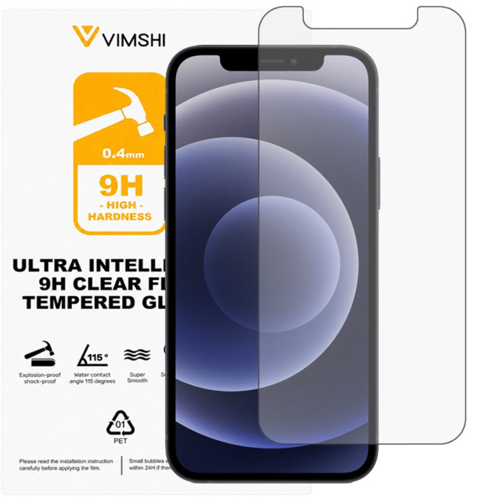Противоударная защитная пленка Vimshi Ultra 9H Clear Flex для iPhone 12 Mini