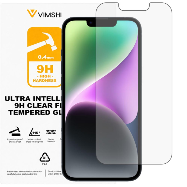 Протиударна захисна плівка Vimshi Ultra 9H Clear Flex для iPhone 14