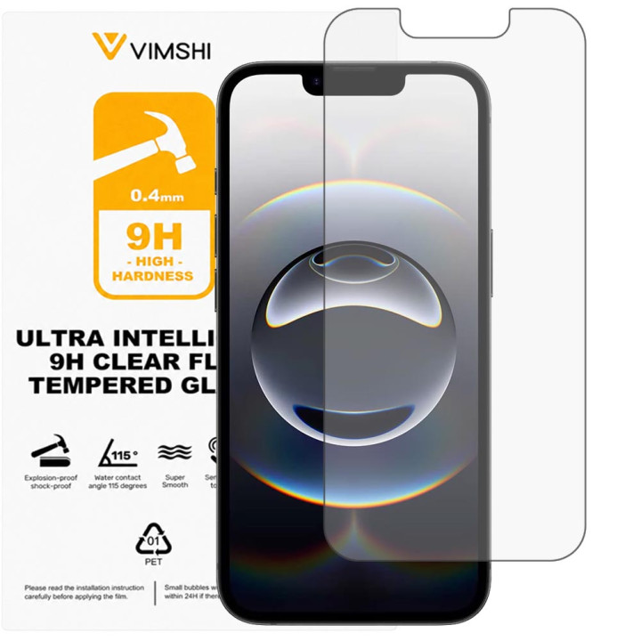 Противоударная защитная пленка Vimshi Ultra 9H Clear Flex для iPhone 16e