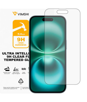 Противоударная защитная пленка Vimshi Ultra 9H Clear Flex для iPhone 16 Plus