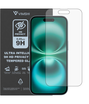 Протиударна захисна плівка антишпигун Vimshi Ultra 9H Privacy Flex для iPhone 16 Plus