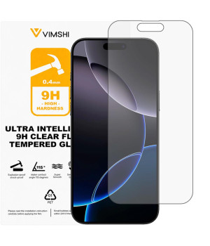 Противоударная защитная пленка Vimshi Ultra 9H Clear Flex для iPhone 16 Pro
