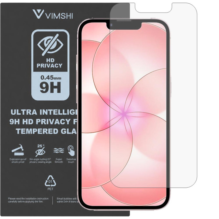 Протиударна захисна плівка антишпигун Vimshi Ultra 9H Privacy Flex для iPhone 17e