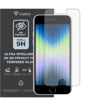 Протиударна захисна плівка антишпигун Vimshi Ultra 9H Privacy Flex для iPhone SE 2022